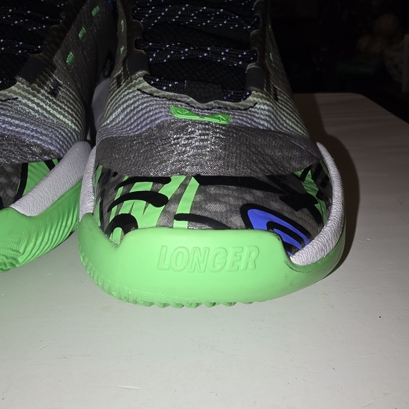 NEW Balance TWO WXY v2 basketball sneakers in the "Black Green Blue" 10.5 Mens - Picture 6 of 12